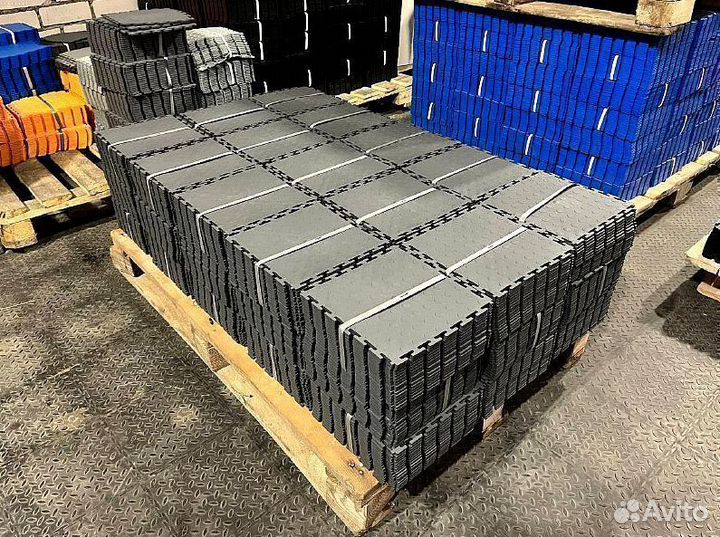 Модульная плитка в гараж