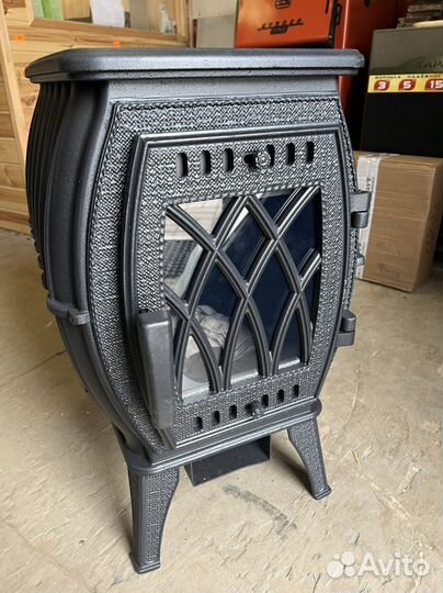 Печь камин чугунная бахта