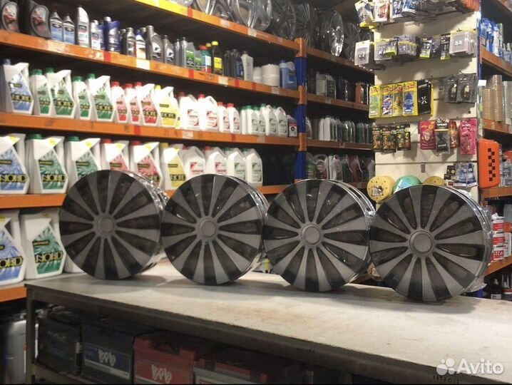 Колпаки колесные R16 GMK Super Silver комплект