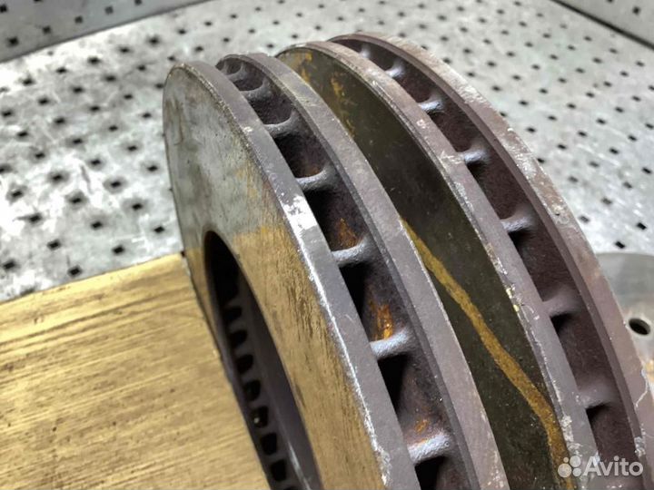 Диск тормозной передний Opel Astra G