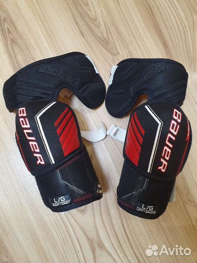 Налокотники хоккейные детские bauer