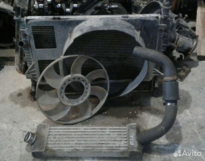 Радиатор Ford Tranzit 2008г 2.4 115лс