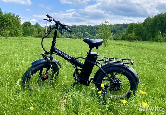 Складной фэтбайк с мотором 500W Voltrix, 48в-15ач