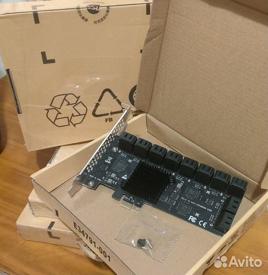 Контроллер pci-e to SATA 20 SATA