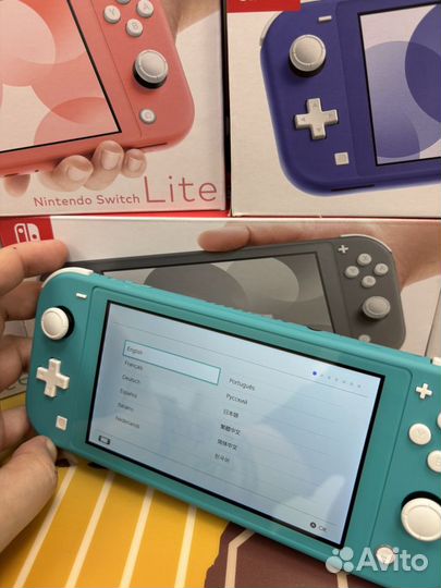 Nintendo switch lite новая прошитая