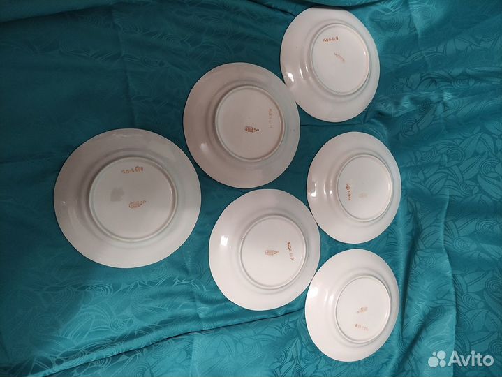 Тарелки 6 шт. одним лотом Рига СССР