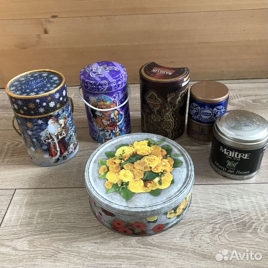 Банки жестяные контейнеры за всё