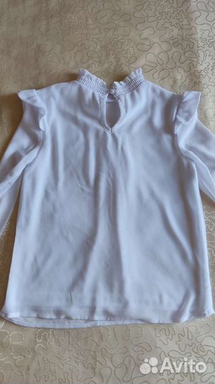 Блузка для девочки на рост 128