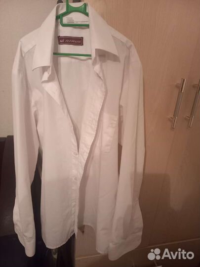 Рубашка белая 146-152