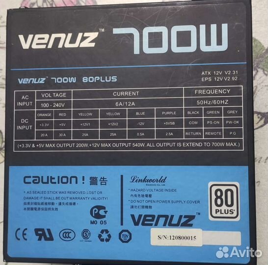Блок питания для пк 700w модульный