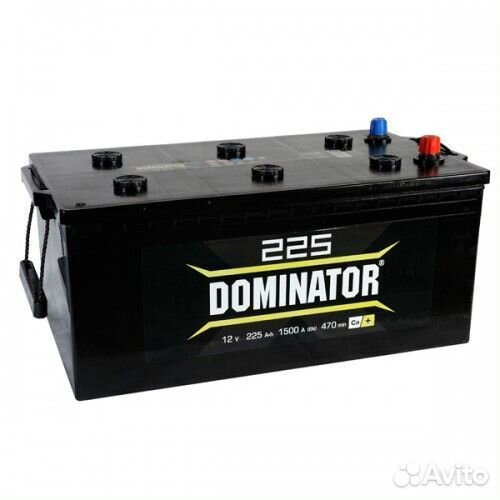 Аккумулятор Dominator 225 Ач 1500А евро