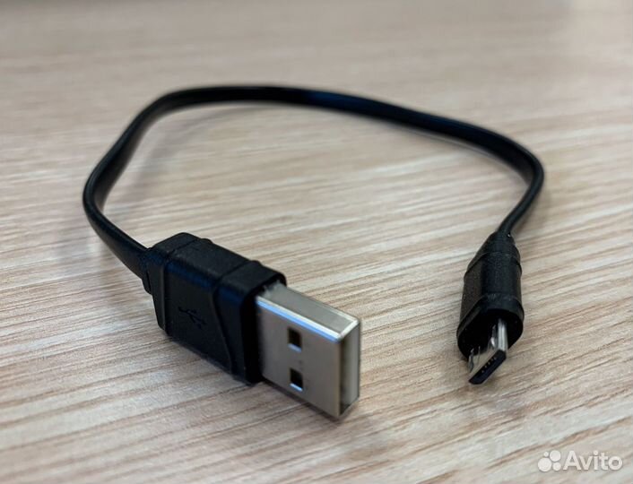 Кабель micro-USB 2.0А (короткий) для заряд.устр-ва
