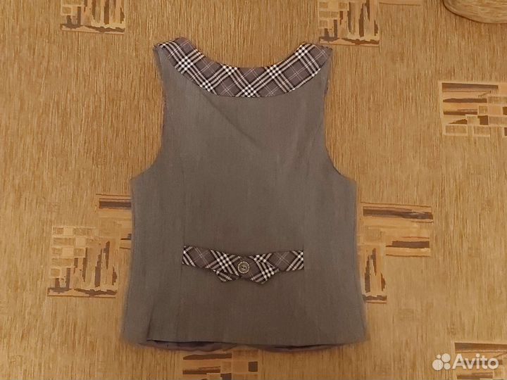 Школьная форма, юбка и жилет (пиджак), костюм