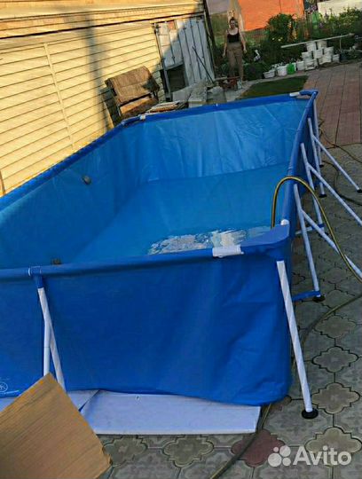 Бассейн каркасный Steel Pro, 400 х 211 х 81 см, фи