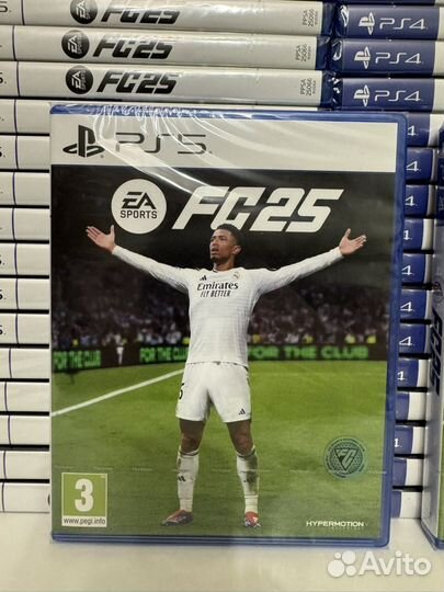 EA FC 25 PS5 и PS4 (FIFA 25) новые диски