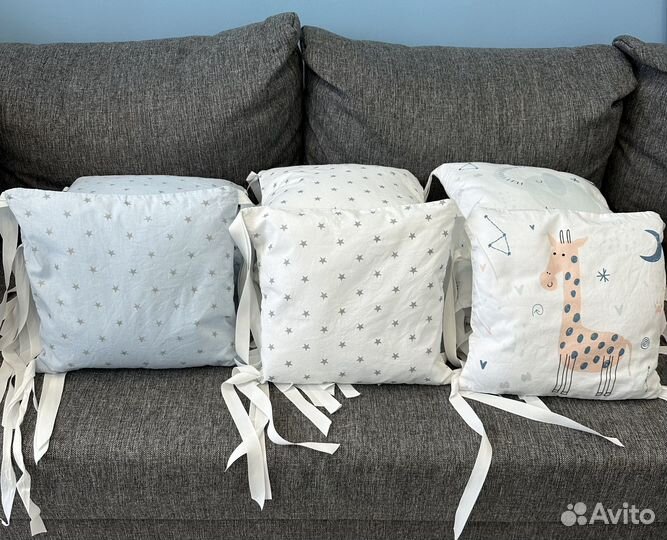 Бортики в детскую кроватку