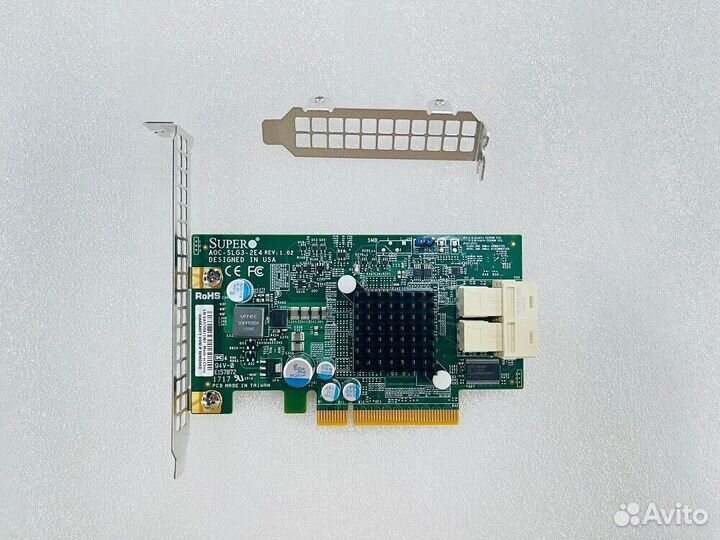 Контроллер SuperMicro AOC-SLG3-2E4 Dual port