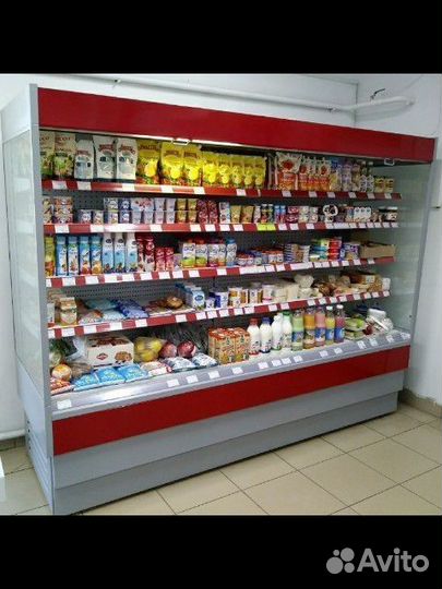Холодильная витрина-горка