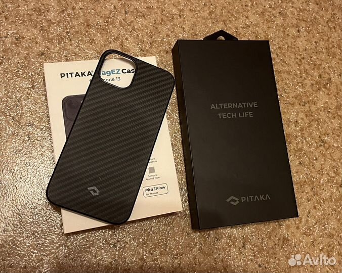 Чехол pitaka оригинальный на iPhone 13