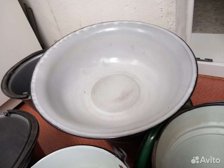 Ведра, тазы, пельменница СССР