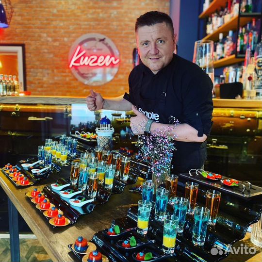 Молекулярный бар & Алкогольные Желе -шоты