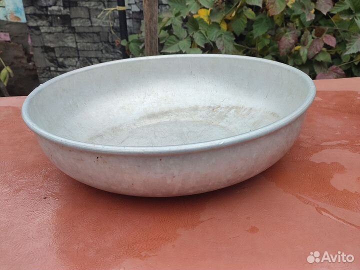 Тазик алюминиевый