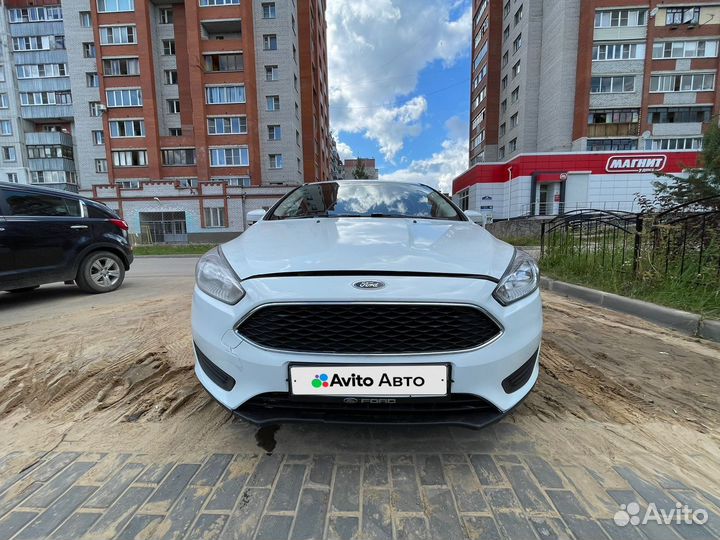Ford Focus 1.6 МТ, 2017, 125 000 км
