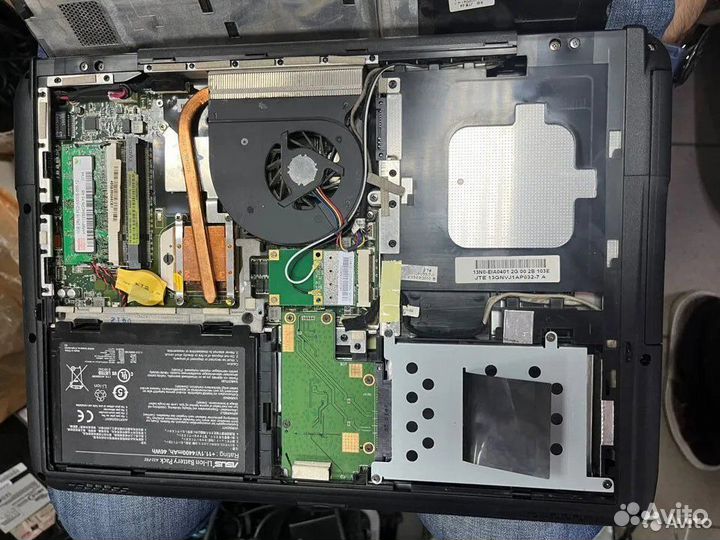 Ноутбук Asus K40AF на ремонт, запчасти