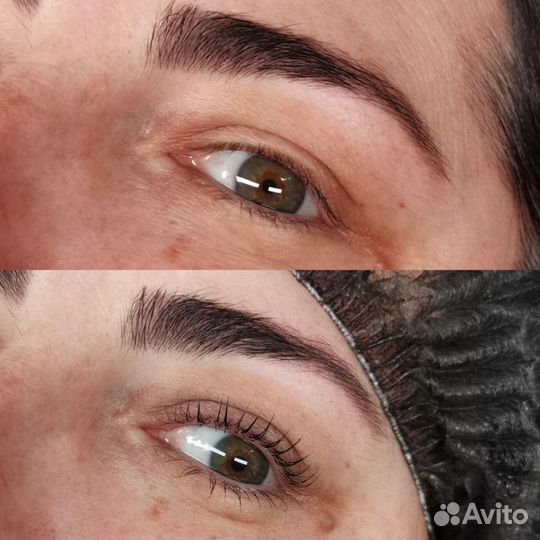 Ламинирование ресниц в салоне на мик-оне победа