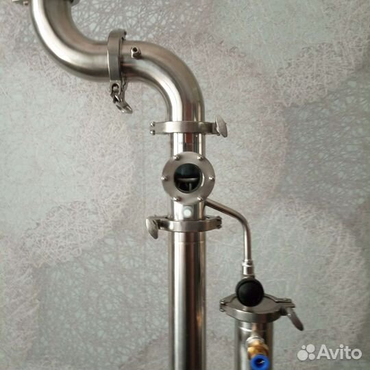 Ректификационная колонна 2 дюйма с баком 20 л