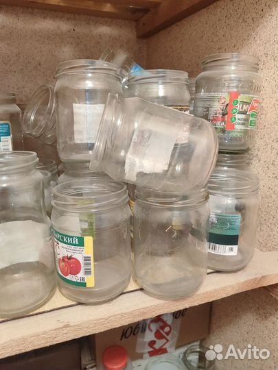 Банки стеклянные бу бесплатно