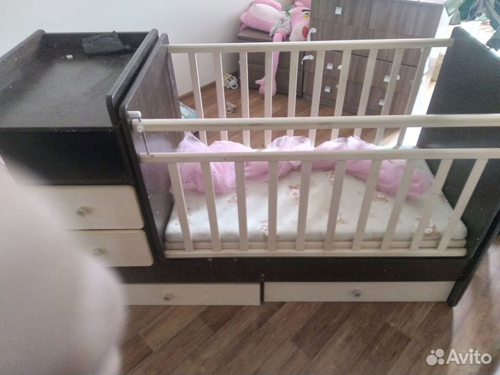 Детская кроватка 3в1
