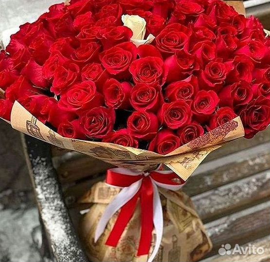 Высокие Розы Гиганты Доставка Круглосуточно