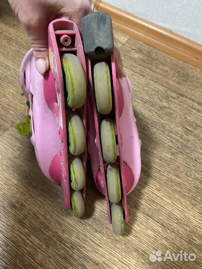 Ролики раздвижеые 32-34размер