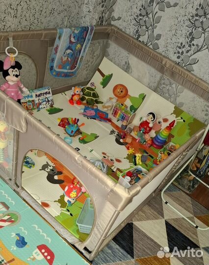 Большой детский игровой манеж