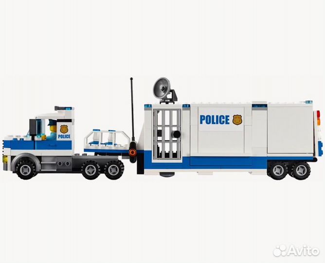 Lego city police мобильный компндный центр