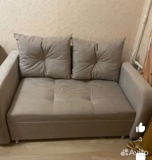 Мини диван раскладной новый велюр