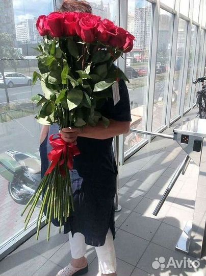 Высокие розы Гигантские розы Доставка цветов