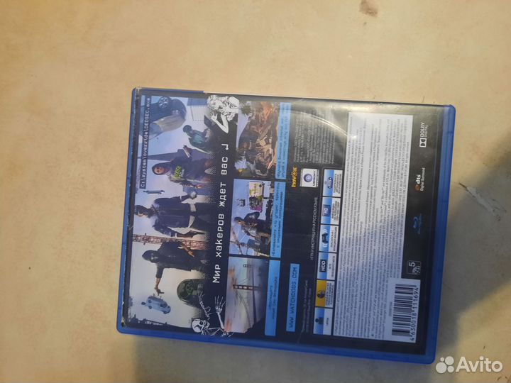 Watch dogs 2 ps4 диск