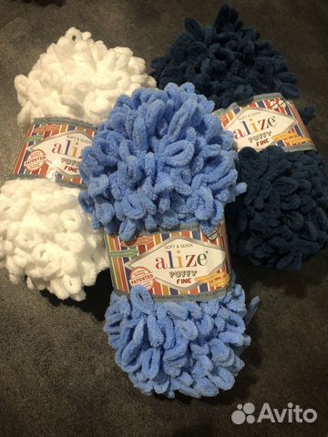 Пряжа alize puffy fine