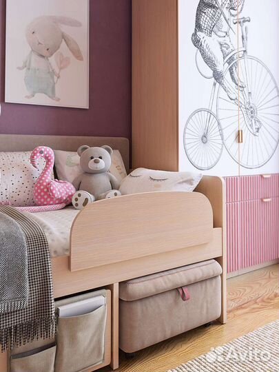 Защитный бортик для кровати