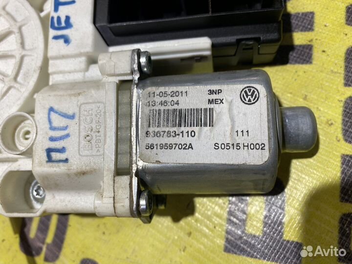 Передний правый стеклоподъемник Volkswagen Jetta 6
