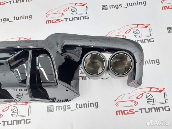 Диффузор с насадками 5 series F10 M5-Competition