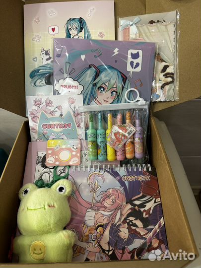 Бокс подарок для девочки аниме