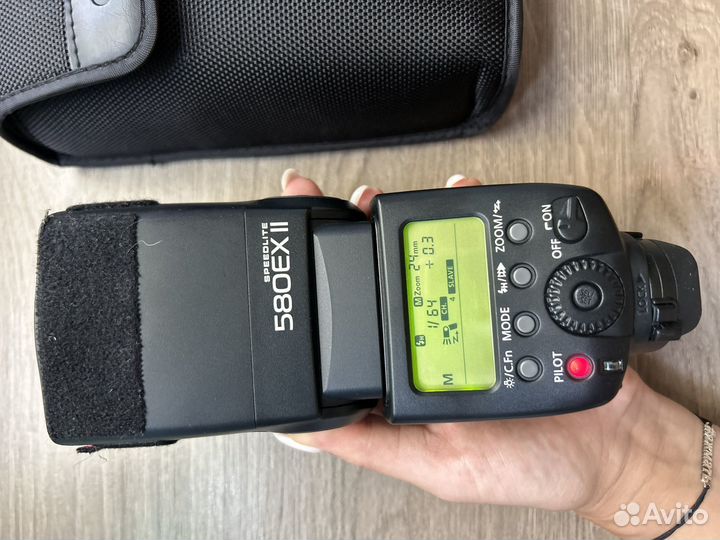 Вспышка камеры canon speedlite 580ex ii