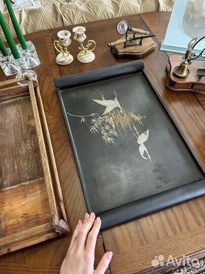 Статуэтка декор поднос ваза