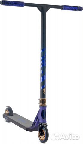 Самокат skip SBN (2023) черно-фиолетовый Soc24