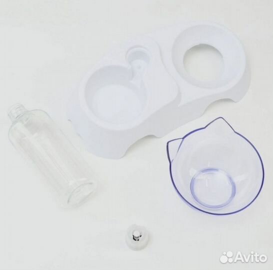 Миска с автопоилкой для кошек и собак