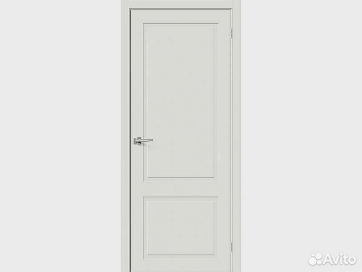 Межкомнатная дверь экошпон Граффити-12 Super White