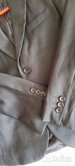 Костюм школьный тройка черный